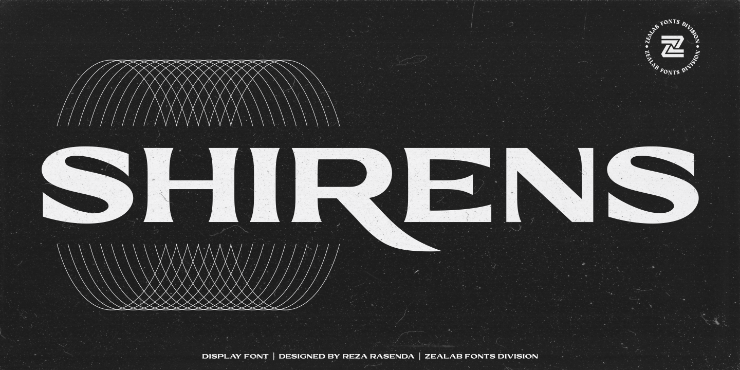 Shirens Regular Font preview